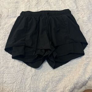 Black Women's Athletic Shorts